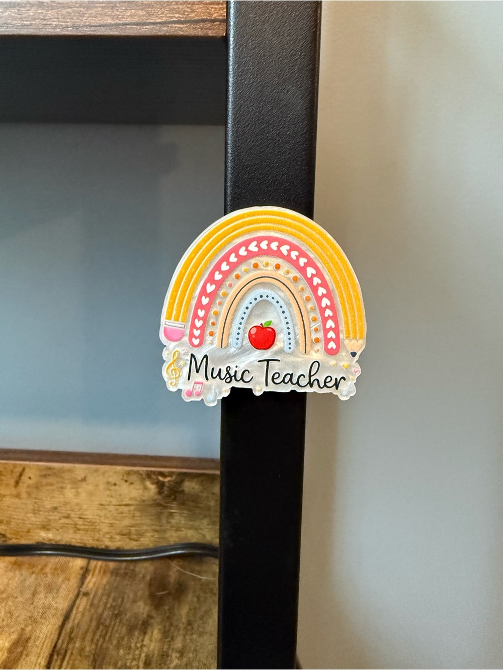 Music Teacher Acrylic Magnet
